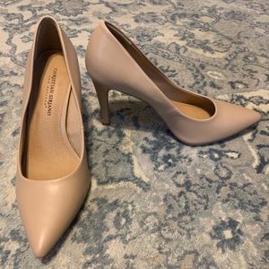 Christian Siriano by Payless nude heels